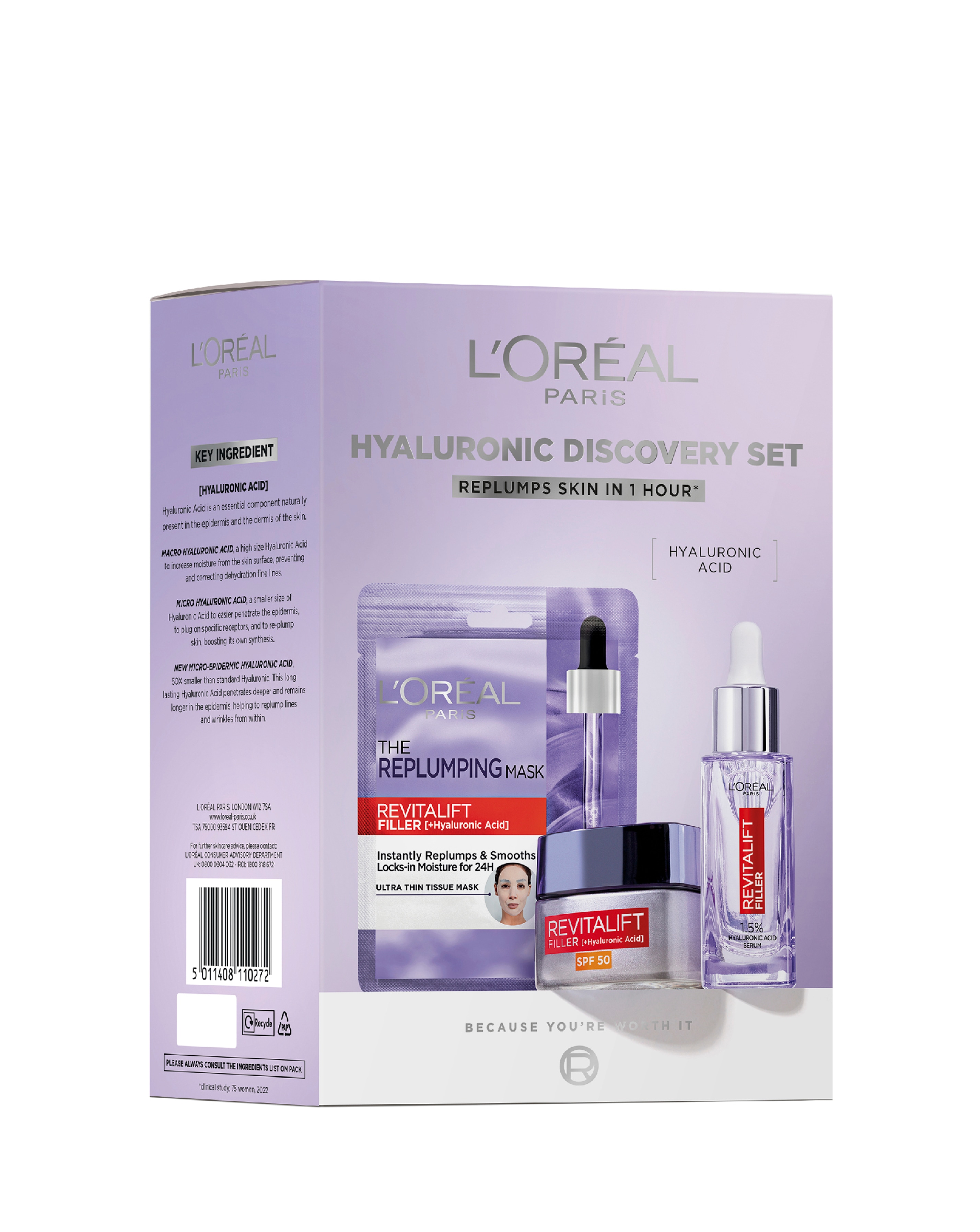 New In - L'Oreal Skin Hyaluronic Discovery Set