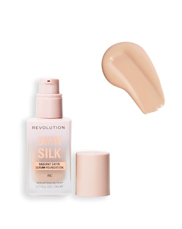 Revolution Skin Silk Radiant Skin Foundation 4 & Concealer light Peach Duo