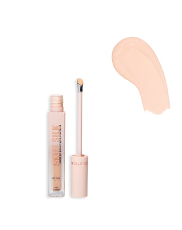 Revolution Skin Silk Radiant Skin Foundation 4 & Concealer light Peach Duo