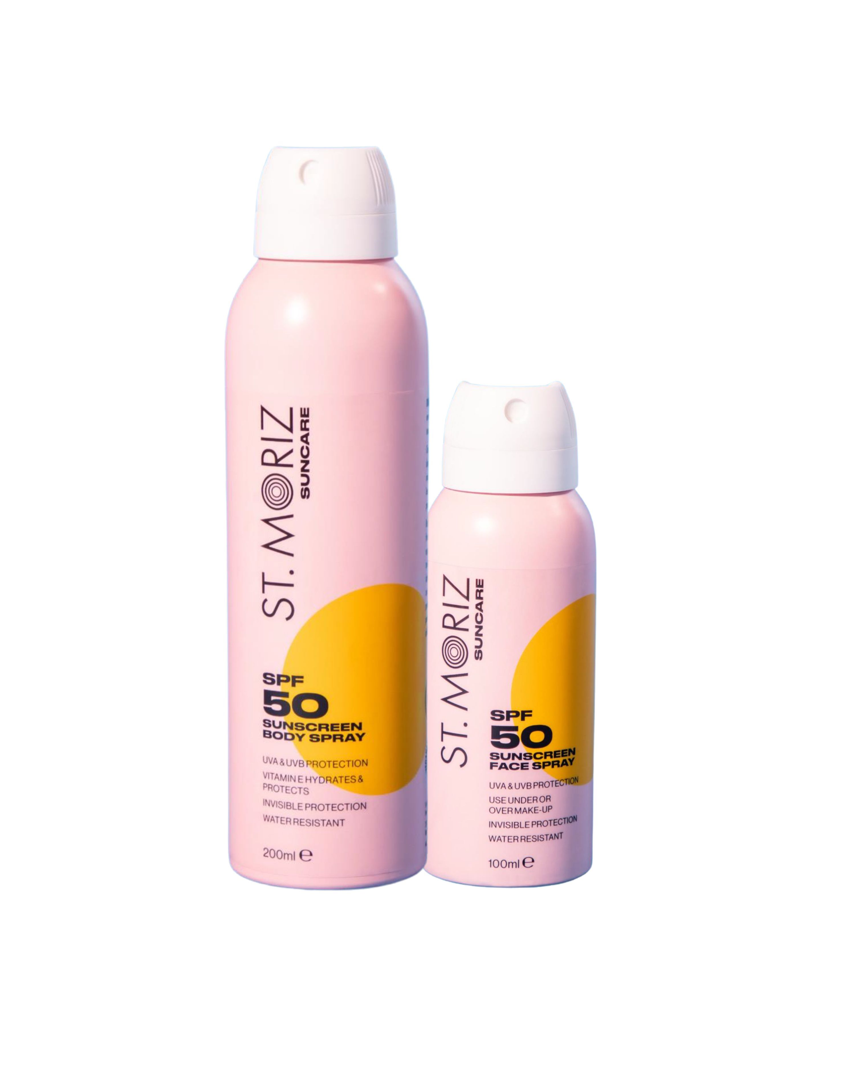 St Moriz Face & Body SPF 50 Spray Duo