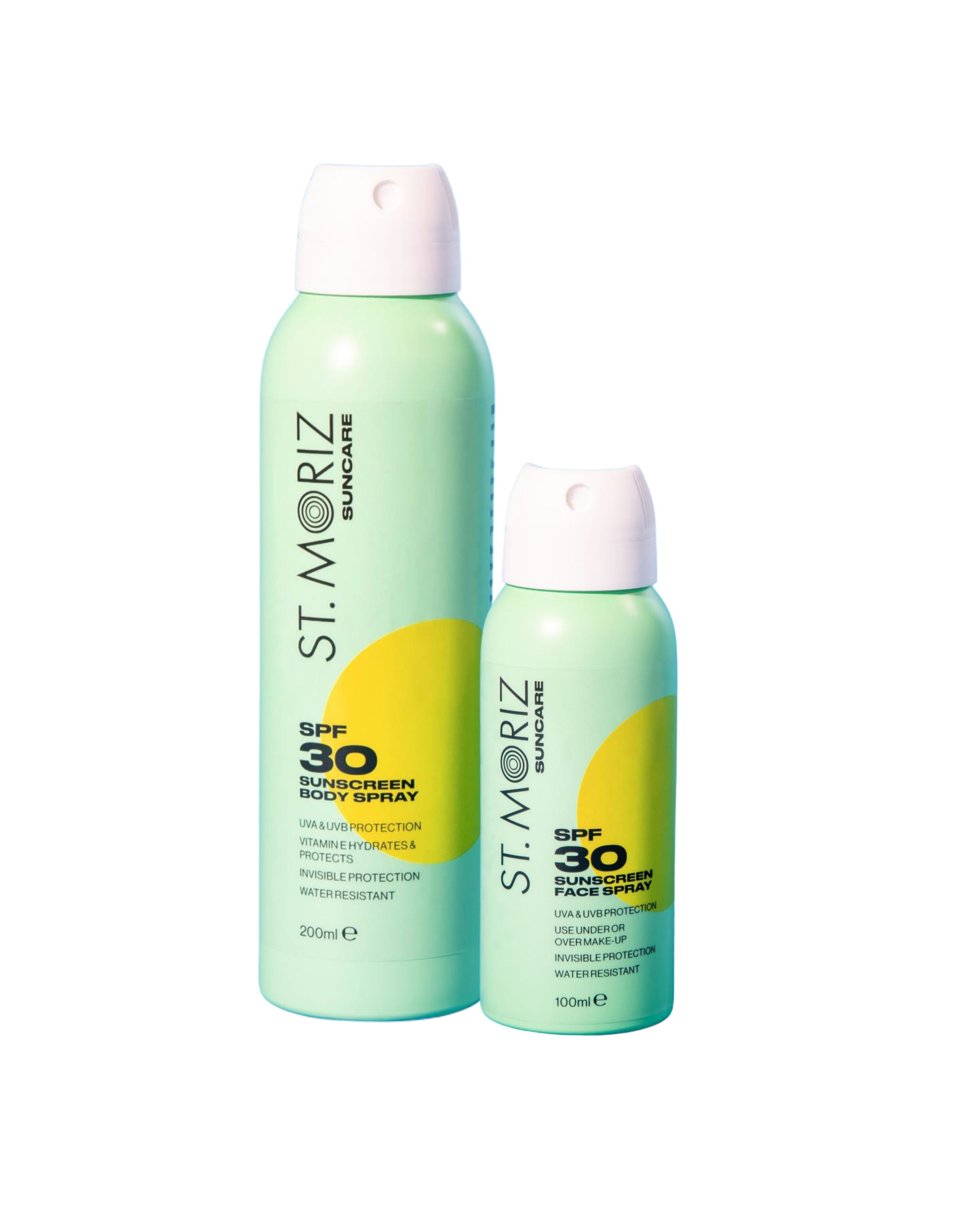 St Moriz Face & Body SPF 30 Spray Duo