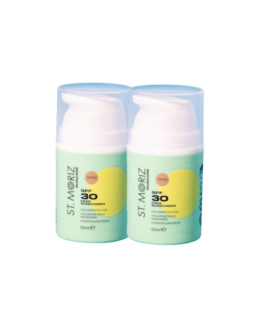 St Moriz SPF 30 Tinted Face Sunscreen Duo