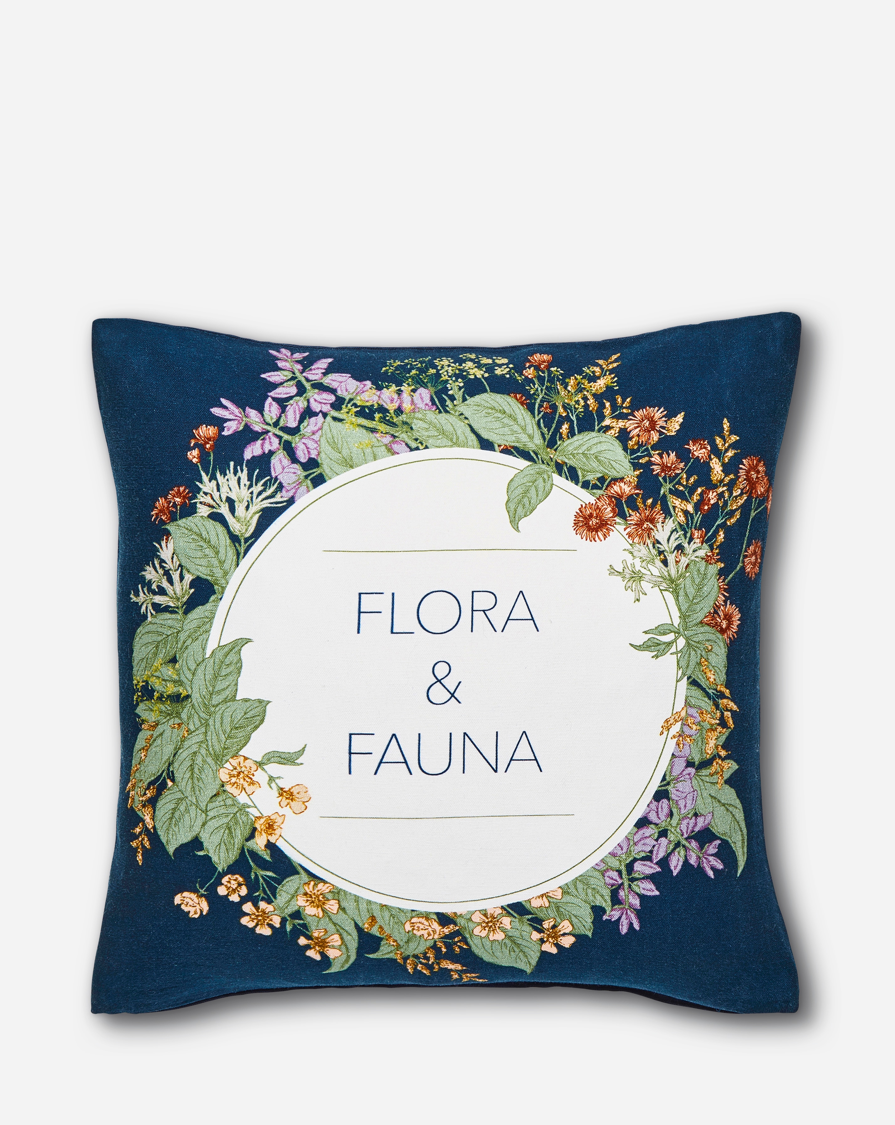 Flora & Fauna Cushion Cover