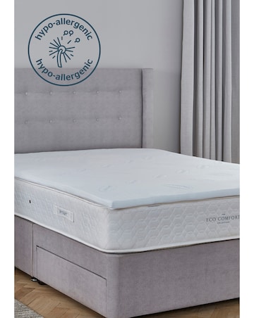 Silentnight Impress Memory Foam 5cm Mattress Topper