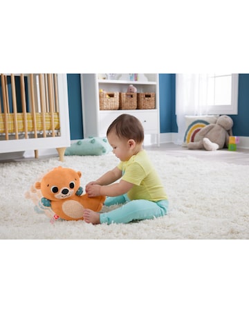 Fisher-Price 2-in-1 Rockin' Tummy Time Otter