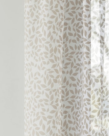 Willow Leaf Print Voile