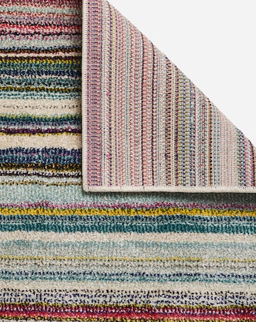 Villa Multicoloured Striped Rug