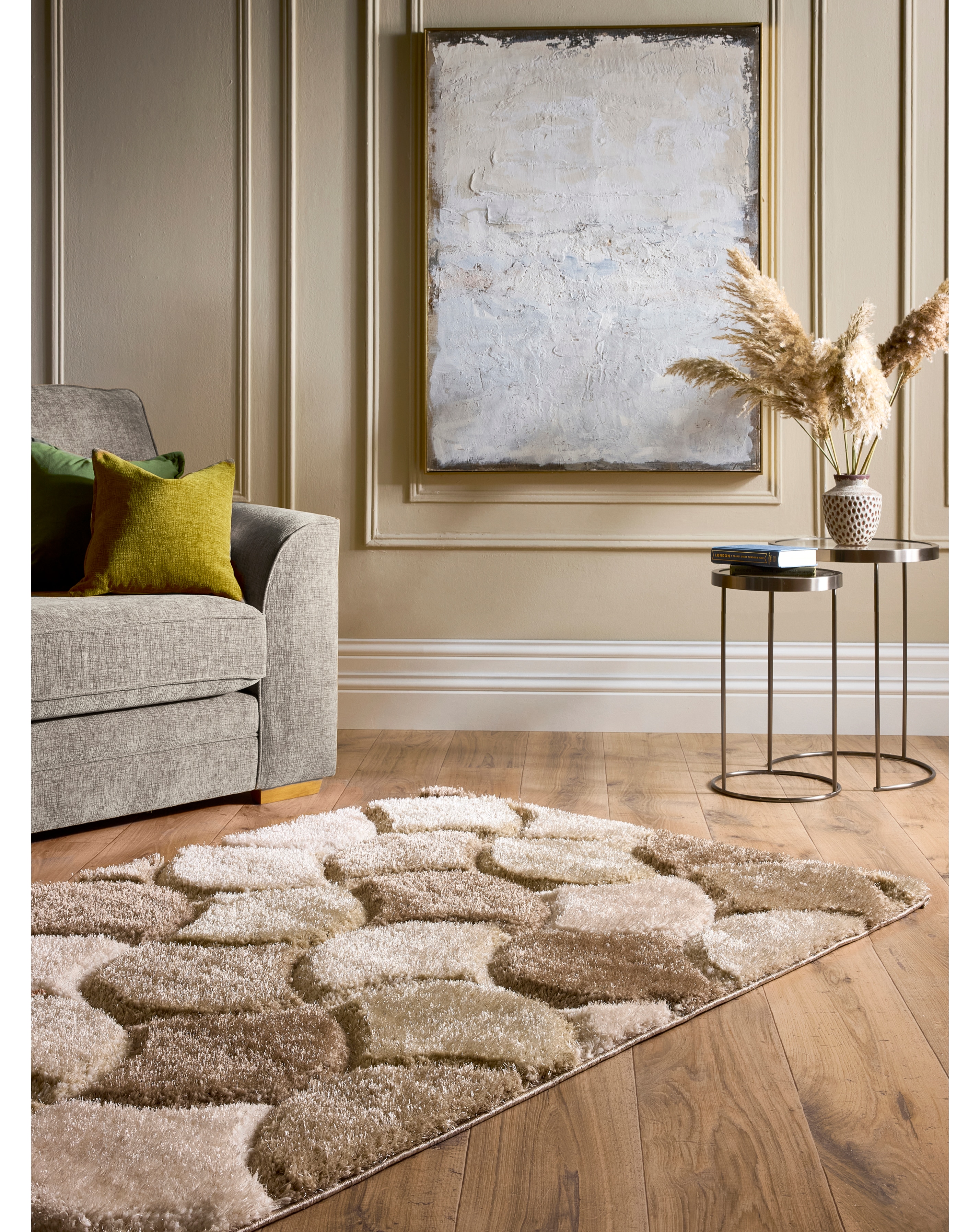 Scallop Shaggy Cosy Rug