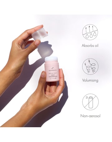 Hair Gain Peptide Puff Dry Shampoo & Scalp Massager