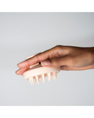 Hair Gain Peptide Puff Dry Shampoo & Scalp Massager