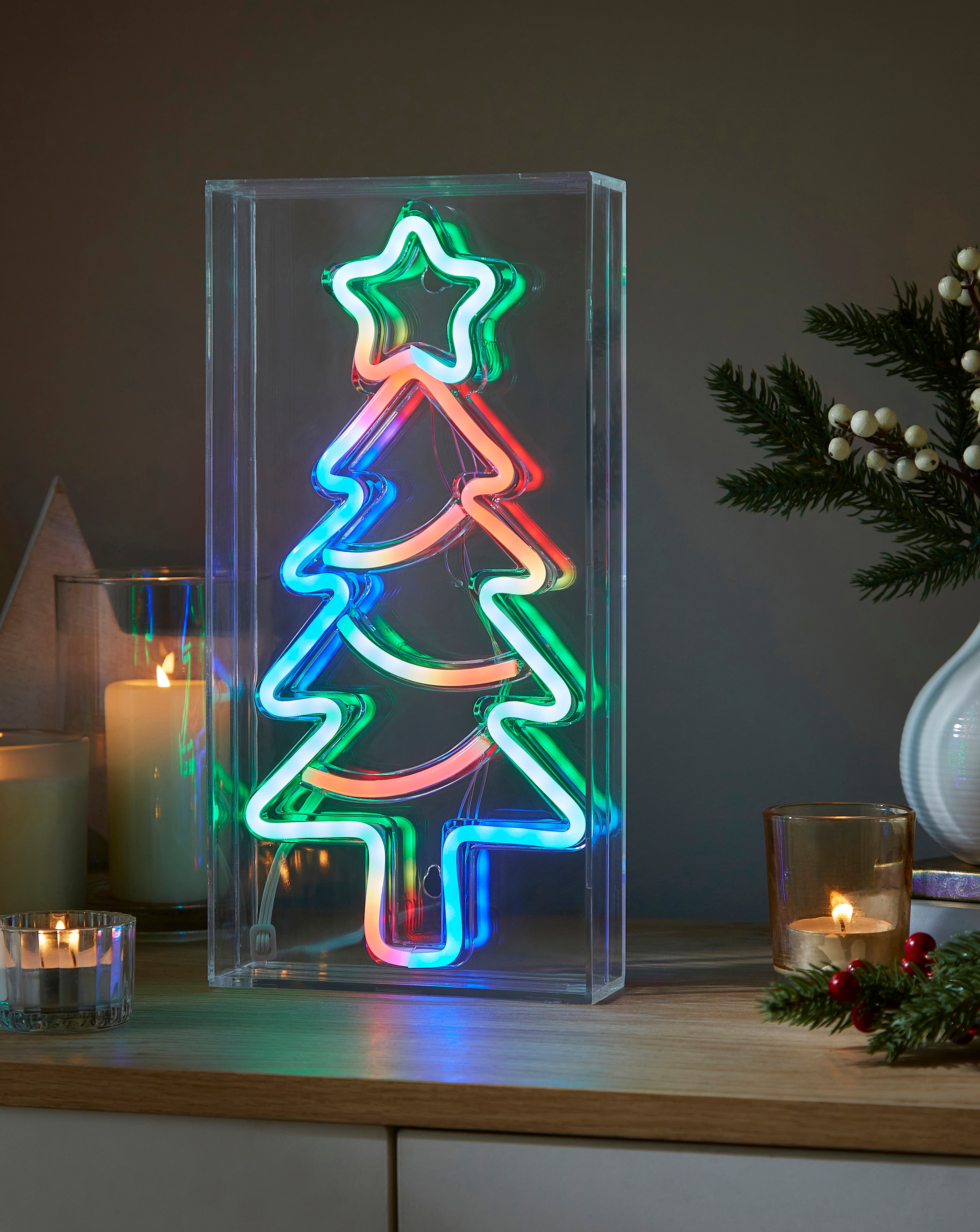 Christmas Tree Neon Sign