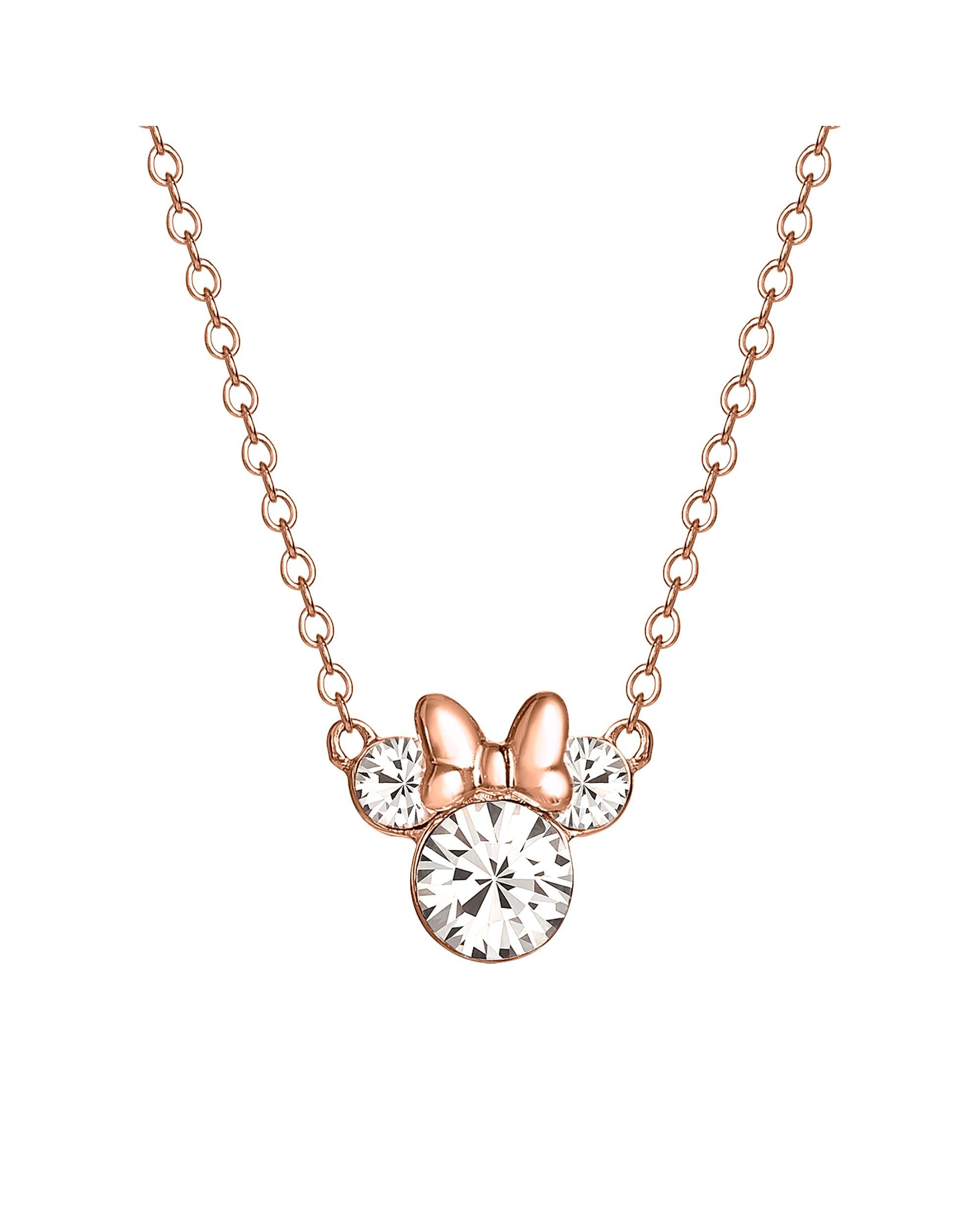 Minnie Mouse Crystal Necklace