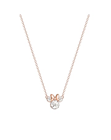 Minnie Mouse Crystal Necklace