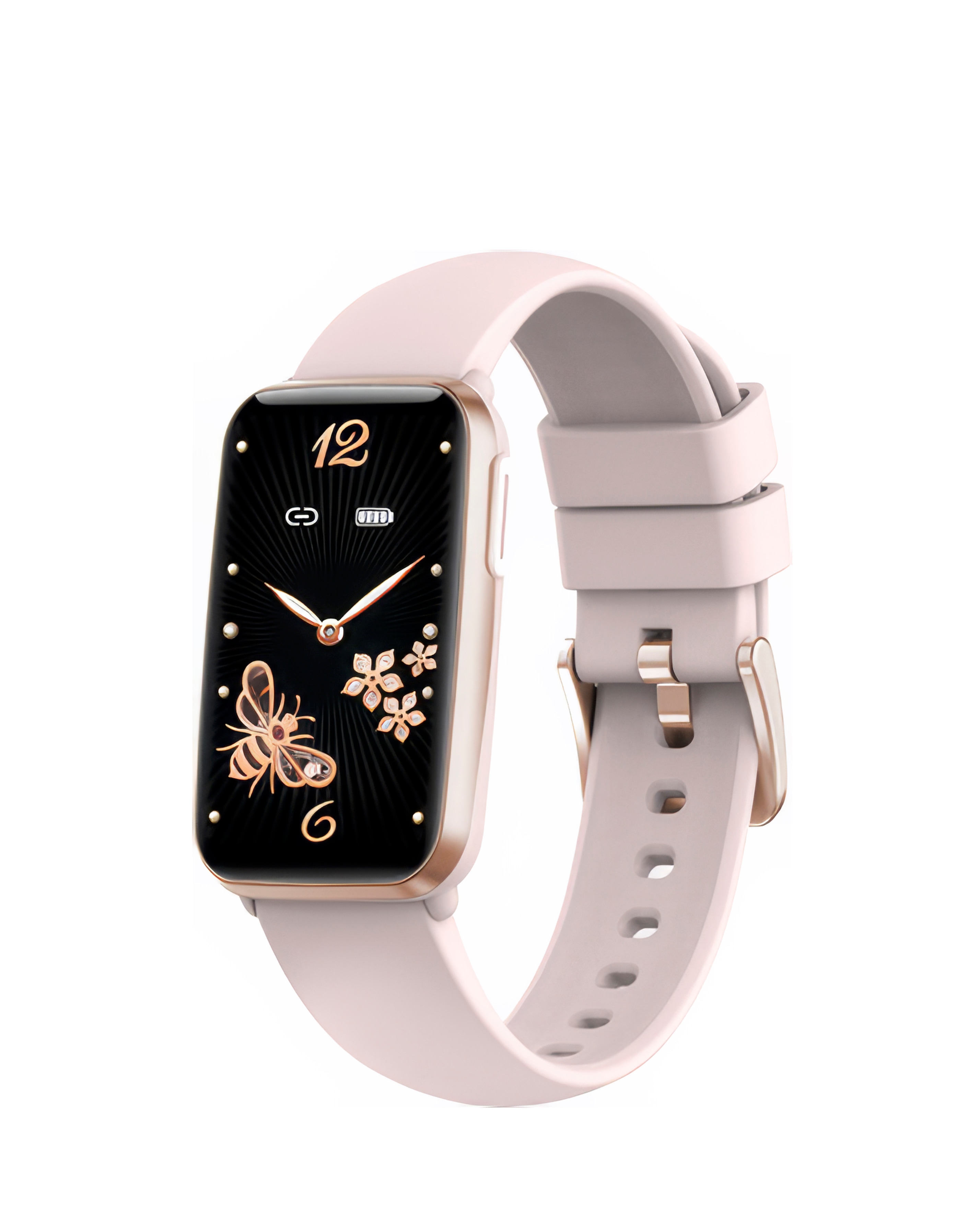 Active+- Rose Gold & Pink Silicone