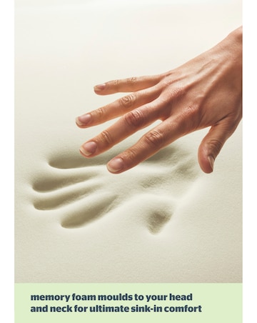 Silentnight Sink-In Anti-Allergy Memory Foam 2 Pack Pillow