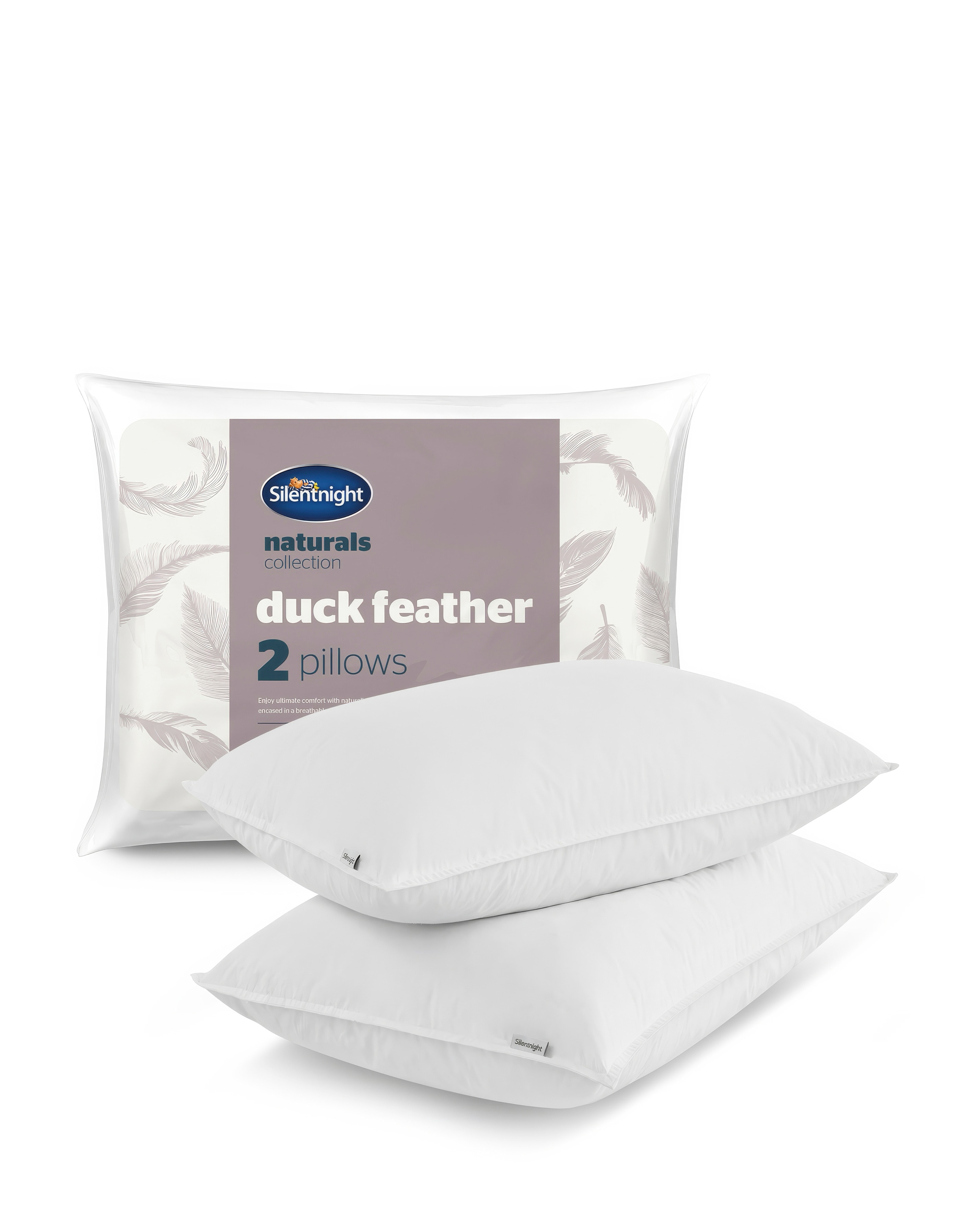 Silentnight Naturals 2 Pack Pillow