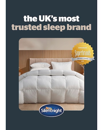 Silentnight Naturals Collection Duck Feather 2 Pack Pillow
