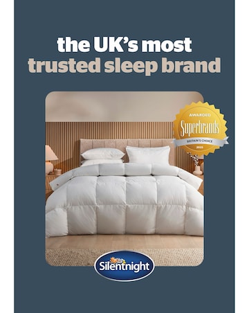 Silentnight Naturals Collection Duck Feather 10.5tog Duvet