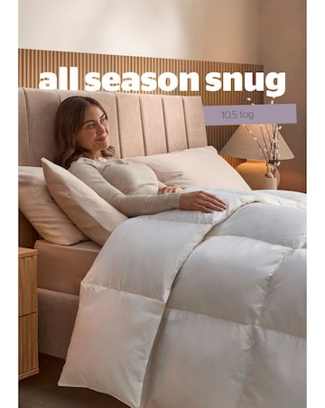 Silentnight Naturals Collection Duck Feather 10.5tog Duvet