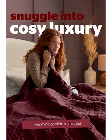 Silentnight Luxury Heated Throw