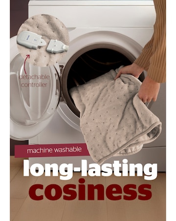 Silentnight Luxury Heated Throw