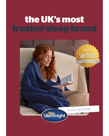 Silentnight Luxury Heated Throw