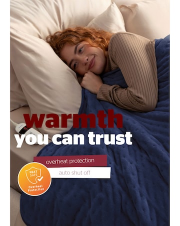 Silentnight Luxury Heated Throw