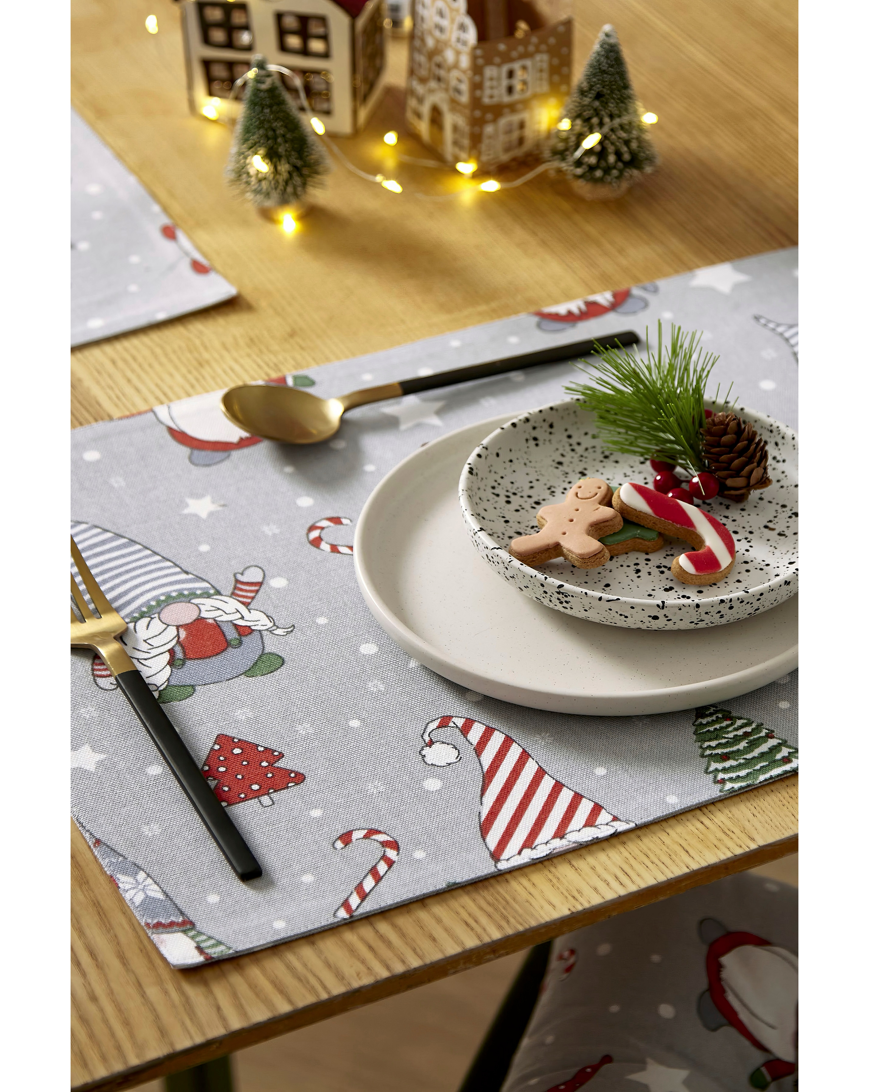 Christmas Gnomes 4 Pack Placemats