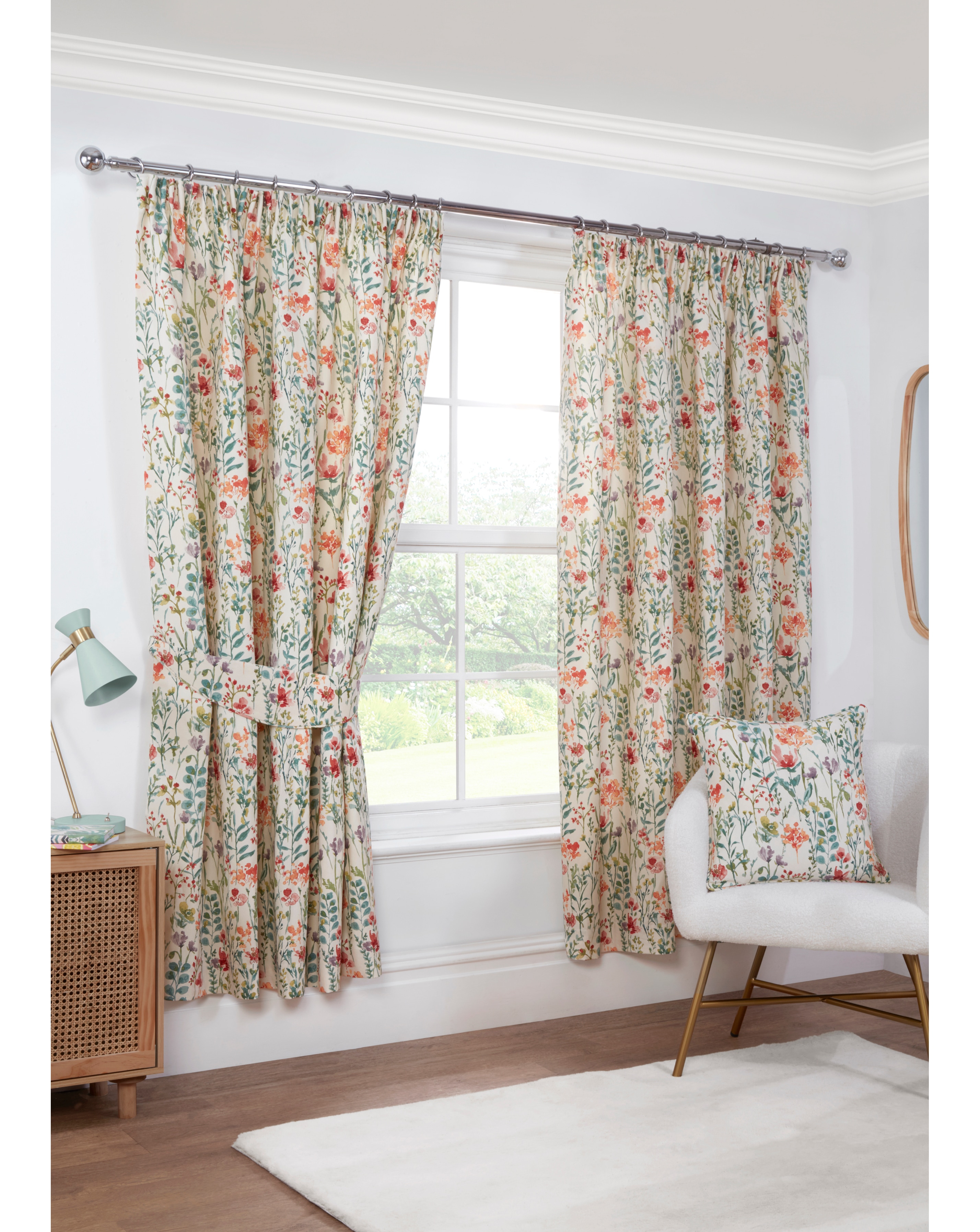Sundour Amaryllis Tape Top Curtains