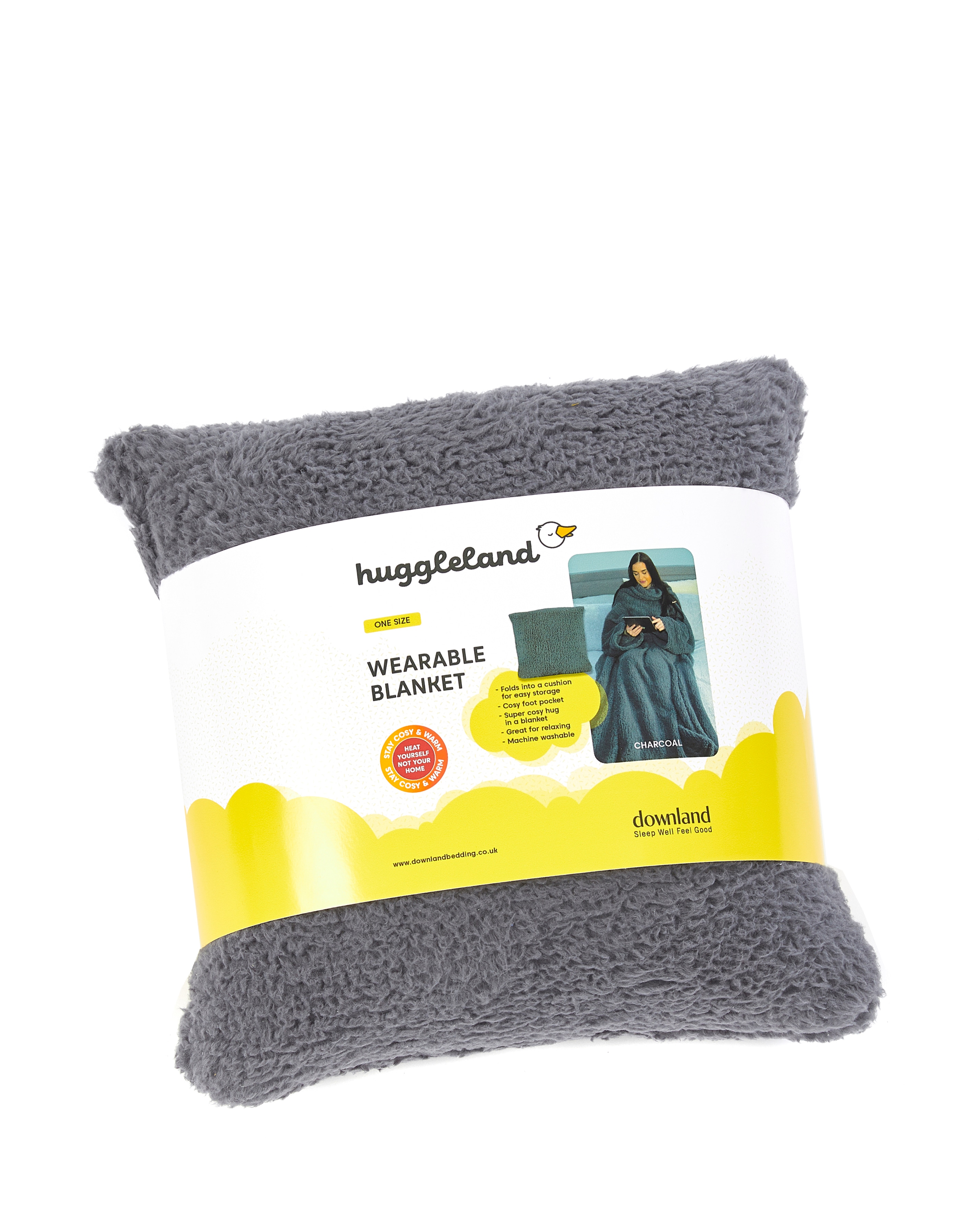 Huggleland Cosy Fleece Wearable Blanket