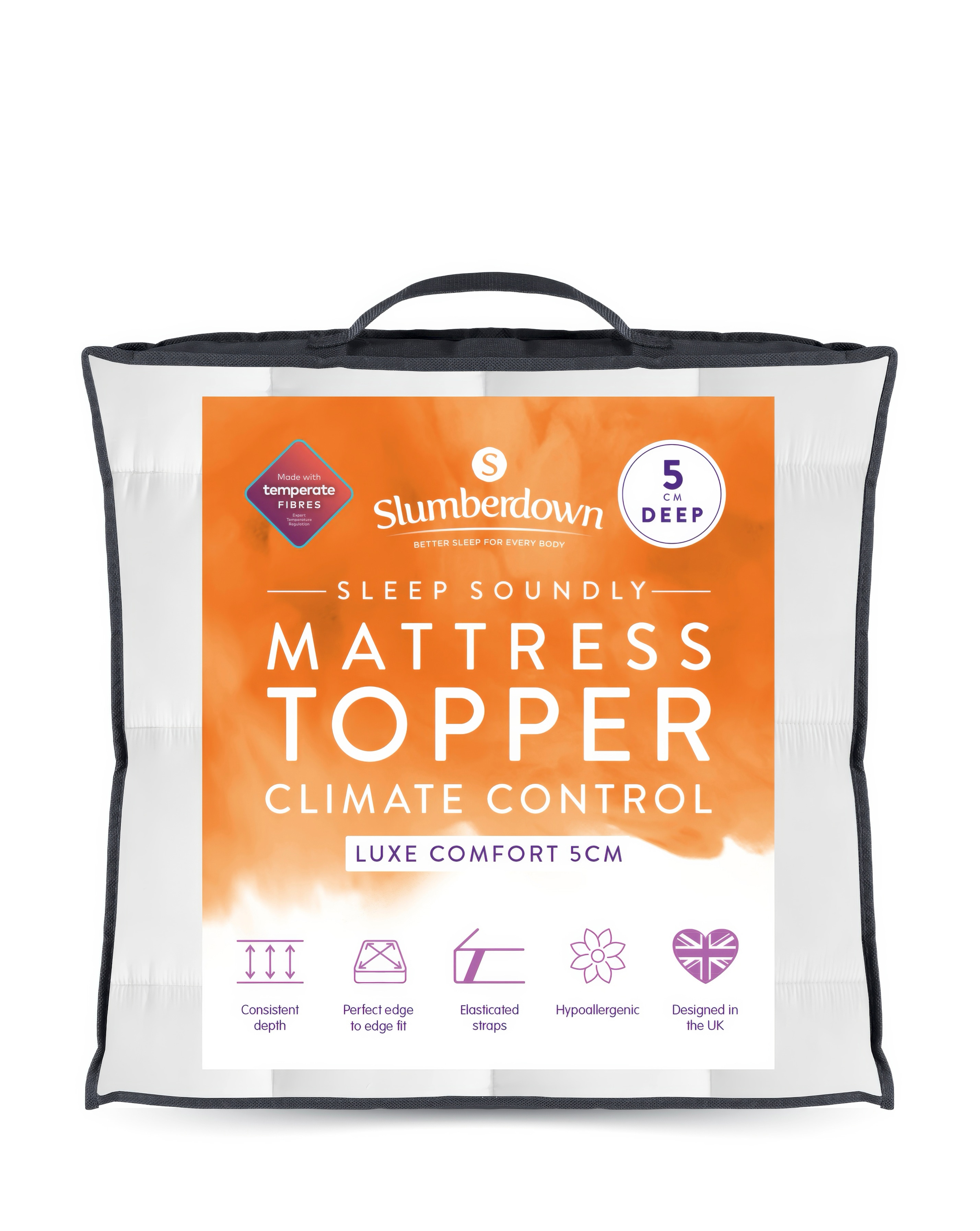Slumberdown Luxe Mattress Topper 5cm