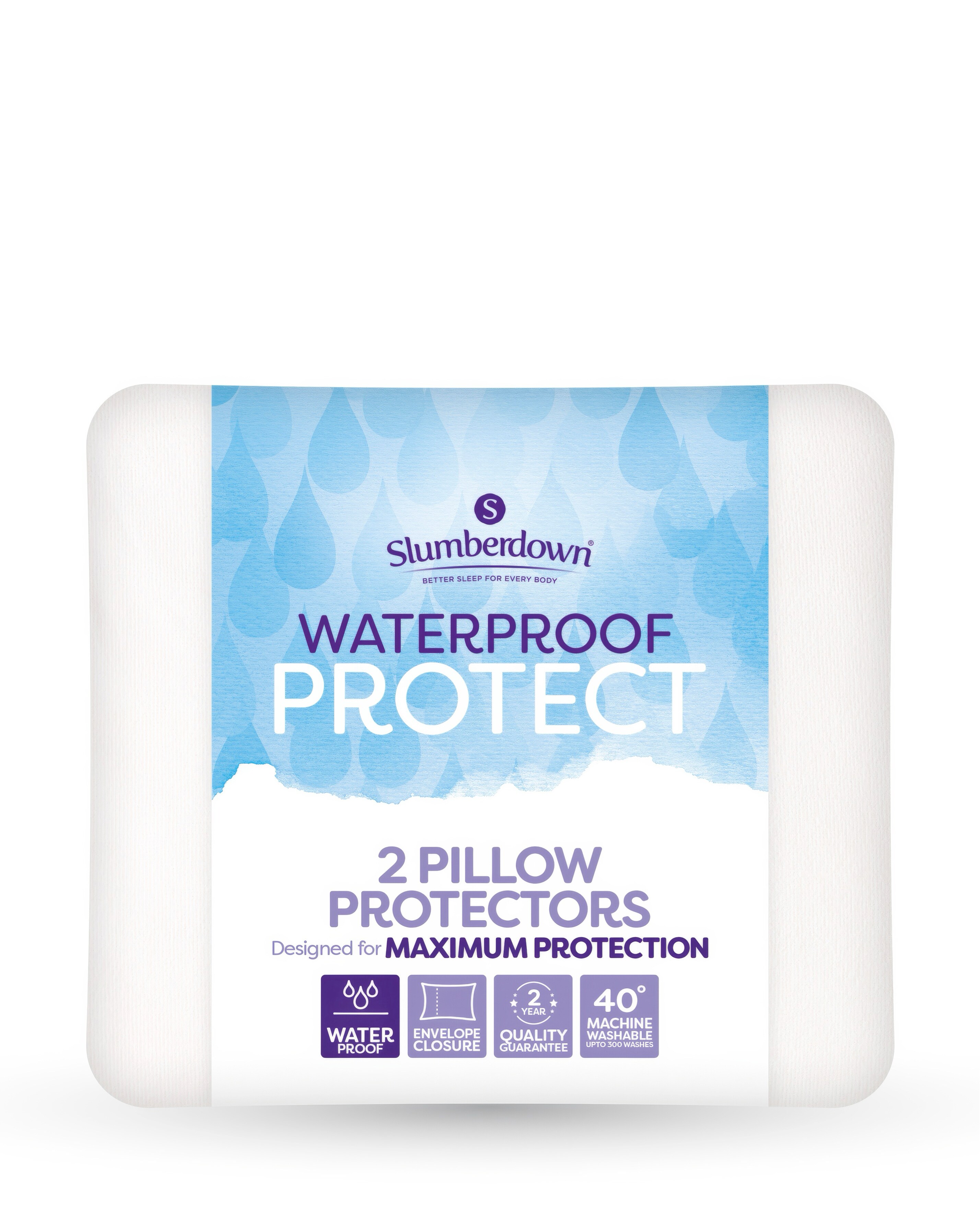 Slumberdown Pillow Protectors - 2 Pack