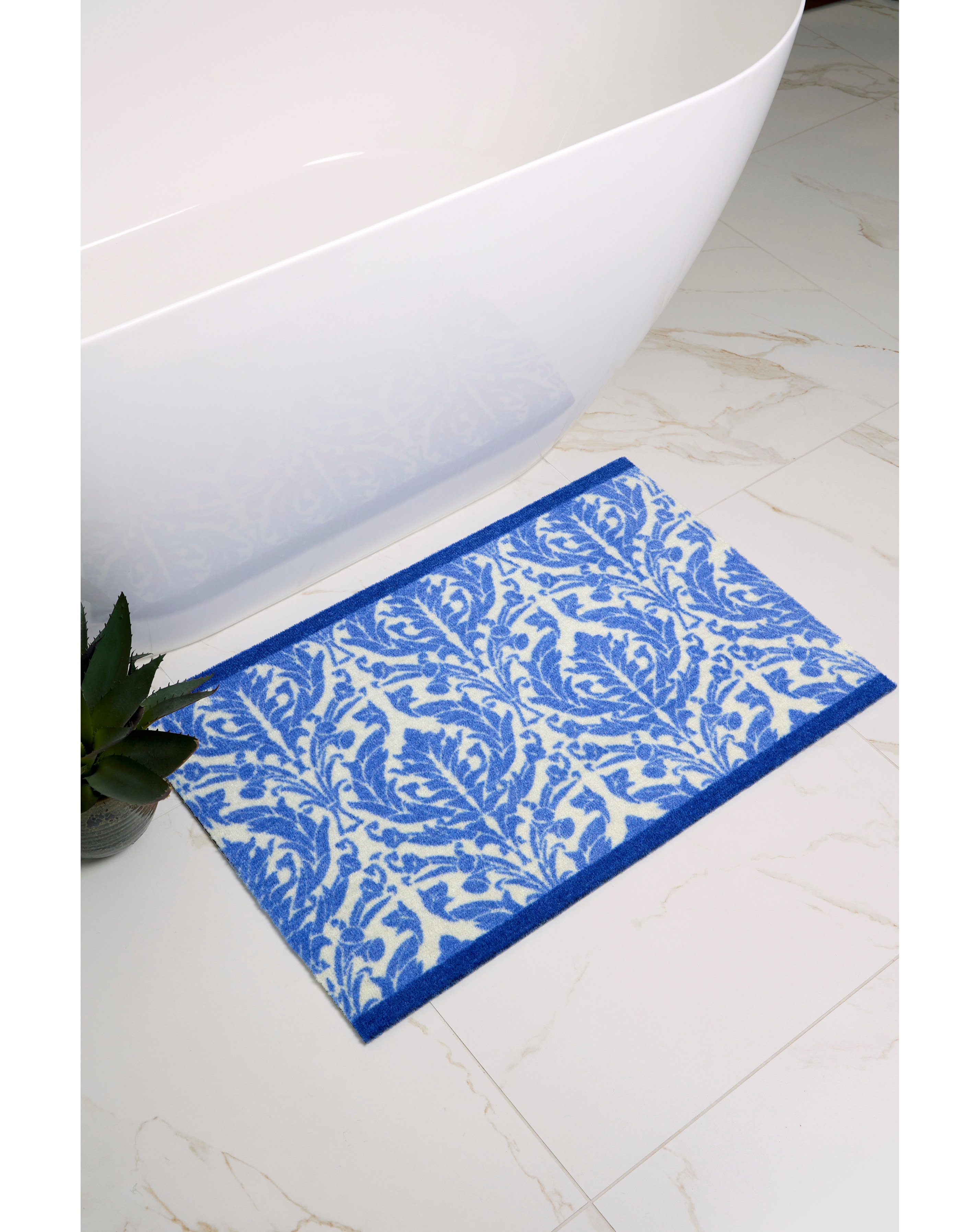 My Mat Damask Printed Nylon Bathmat