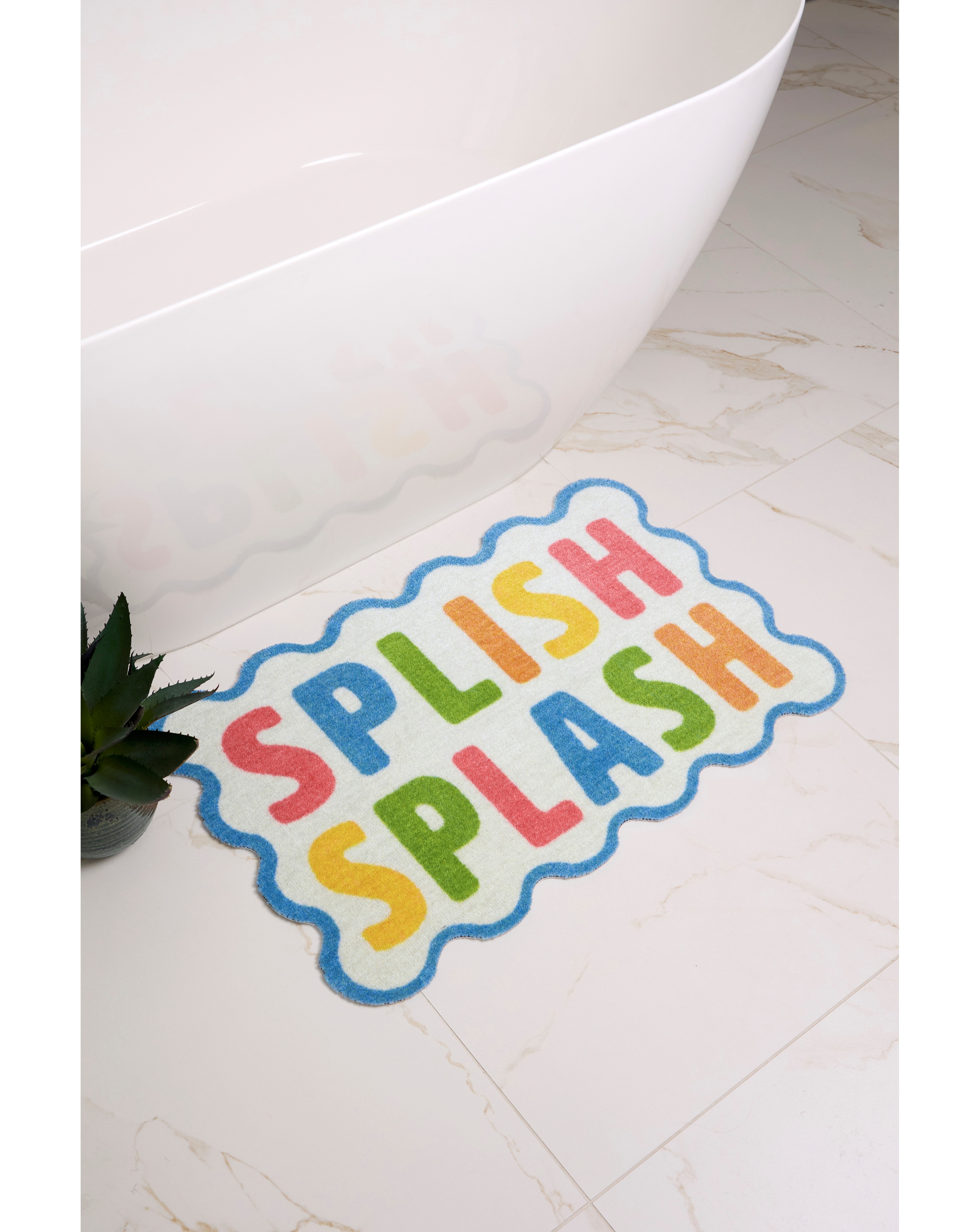 My Mat Splish Splash Printed Bathmat