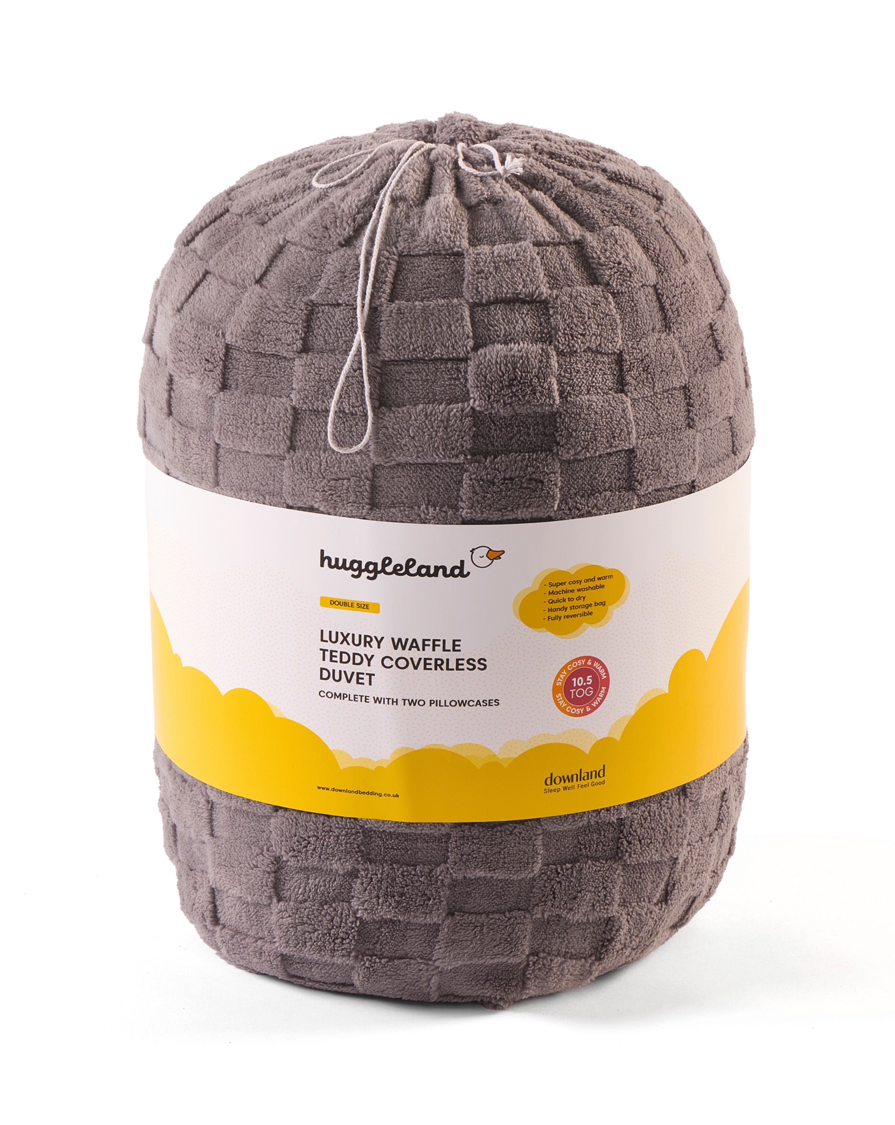 New In - Huggleland Waffle Duvet with Pillowcase
