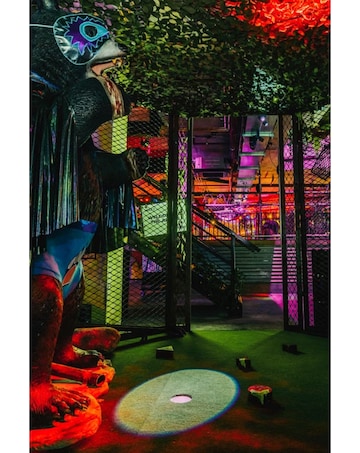9 Holes of Crazy Golf for Two at Junkyard Golf Club Camden E - Voucher