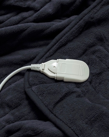Slumberdown Comfy Hugs Navy Heated Throw