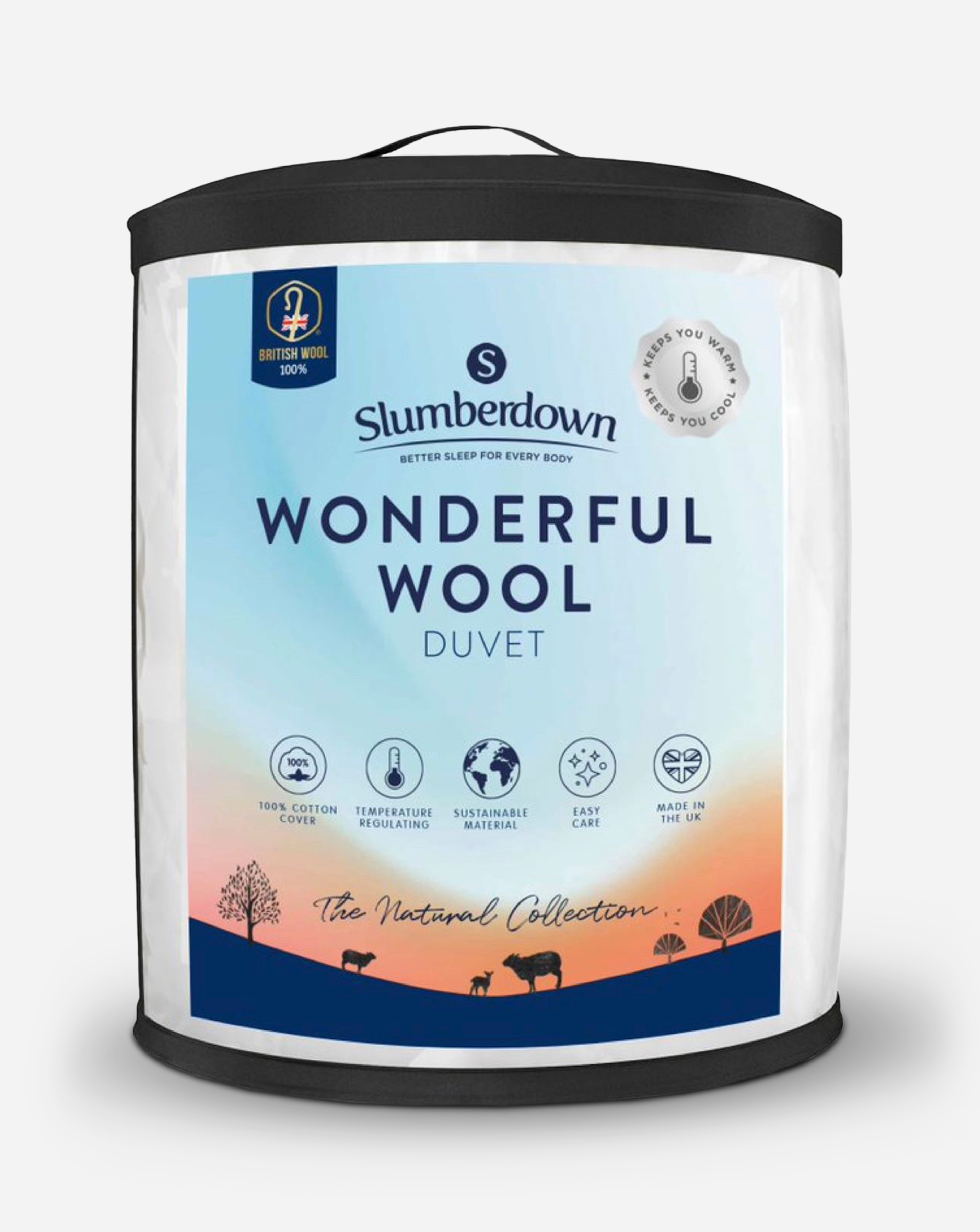 Slumberdown Wonderful Wool Light Duvet