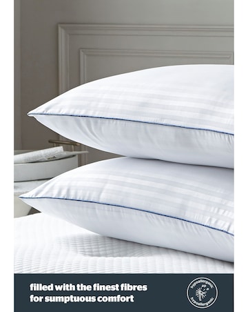 Silentnight Hotel Collection Piped Pack of 2 Pillows