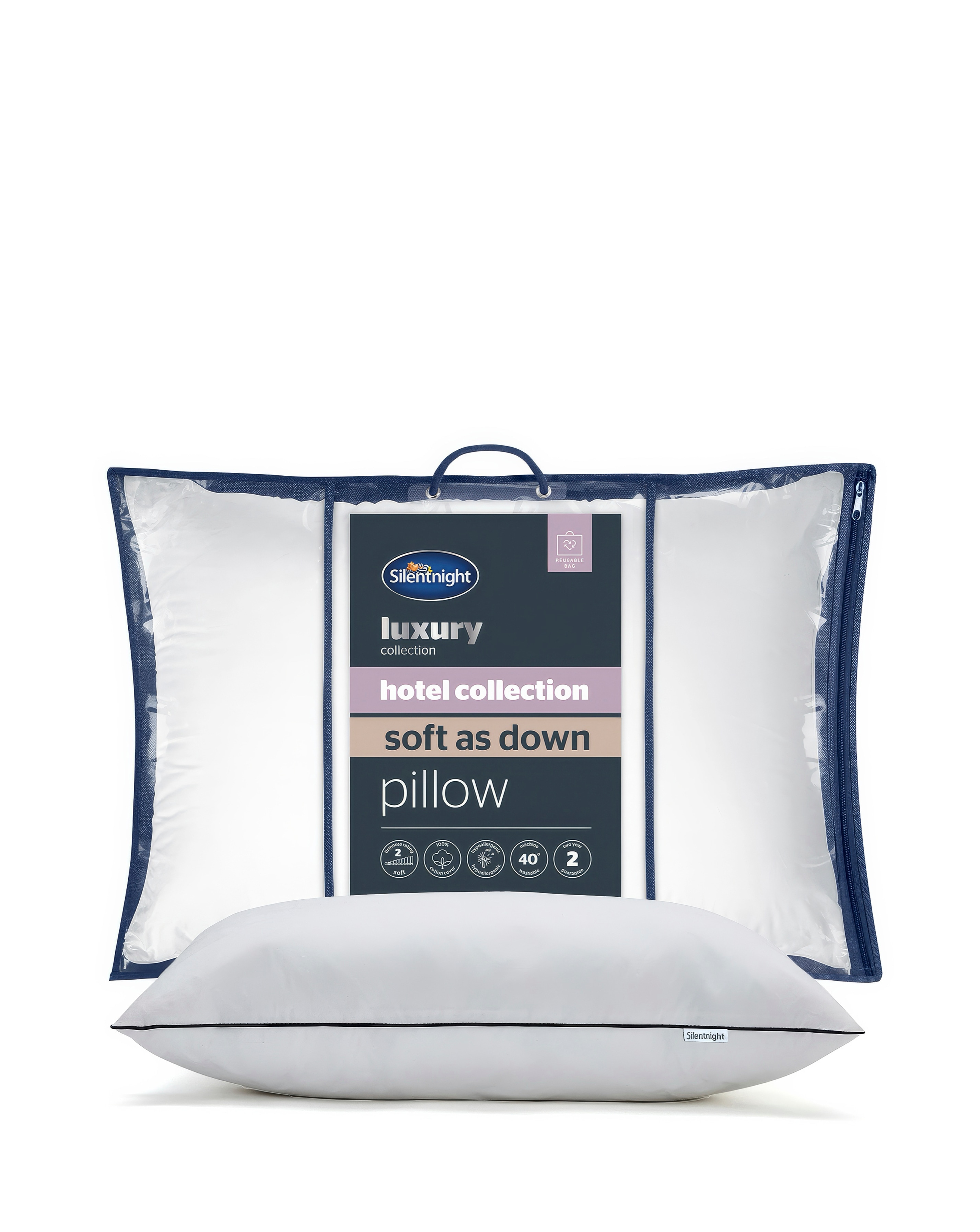 Silentnight Hotel Soft as Down Pillow