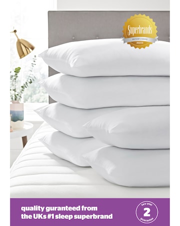Silentnight Deep Sleep Pack of 6 Pillows