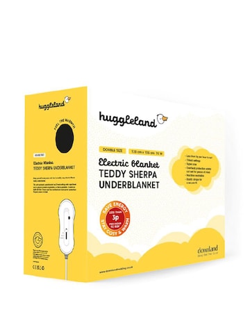 Huggleland Sherpa Teddy Underblanket