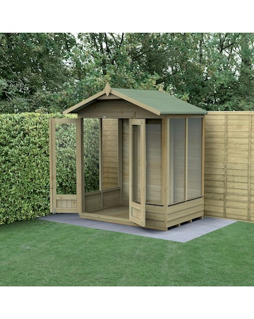 4LIFE Apex Summerhouse 6x4 - Double Door - 5 Window (Home Delivery)