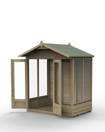 4LIFE Apex Summerhouse 6x4 - Double Door - 5 Window (Home Delivery)