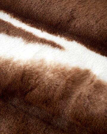 Catherine Lansfield Flint Faux Fur Throw