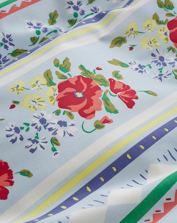 Julipa Floral Fairisle Duvet Cover Set