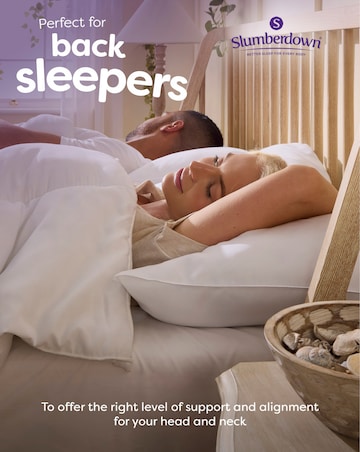 Slumberdown Anti Allergy Medium Support 4 Pack Pillows