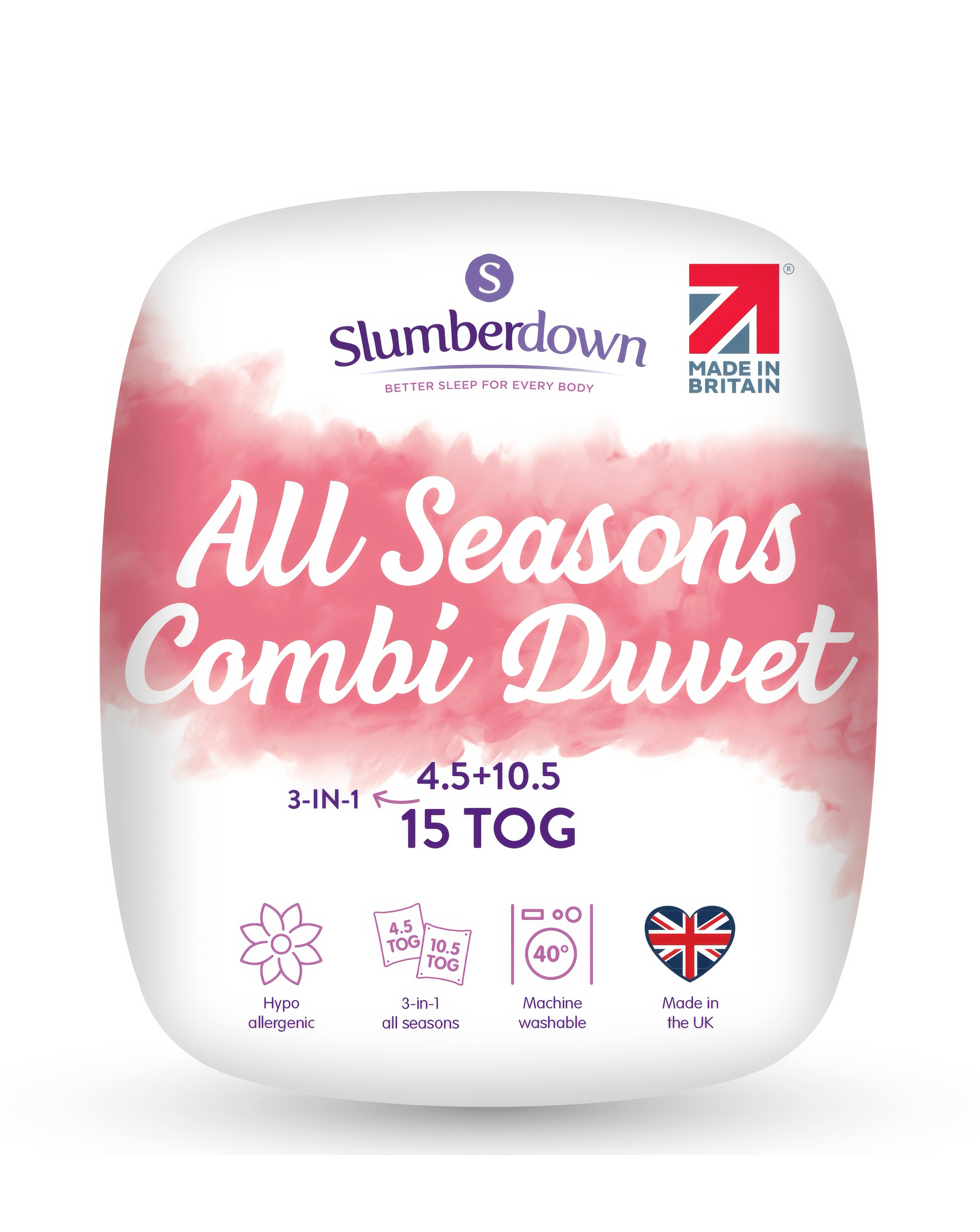 Slumberdown All Seasons 15 Tog Duvet