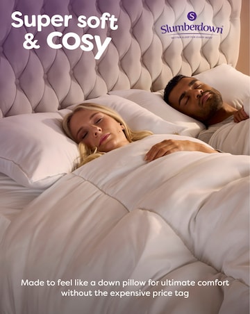 Slumberdown Feels Like Down Medium Support 4 Pack Pillows