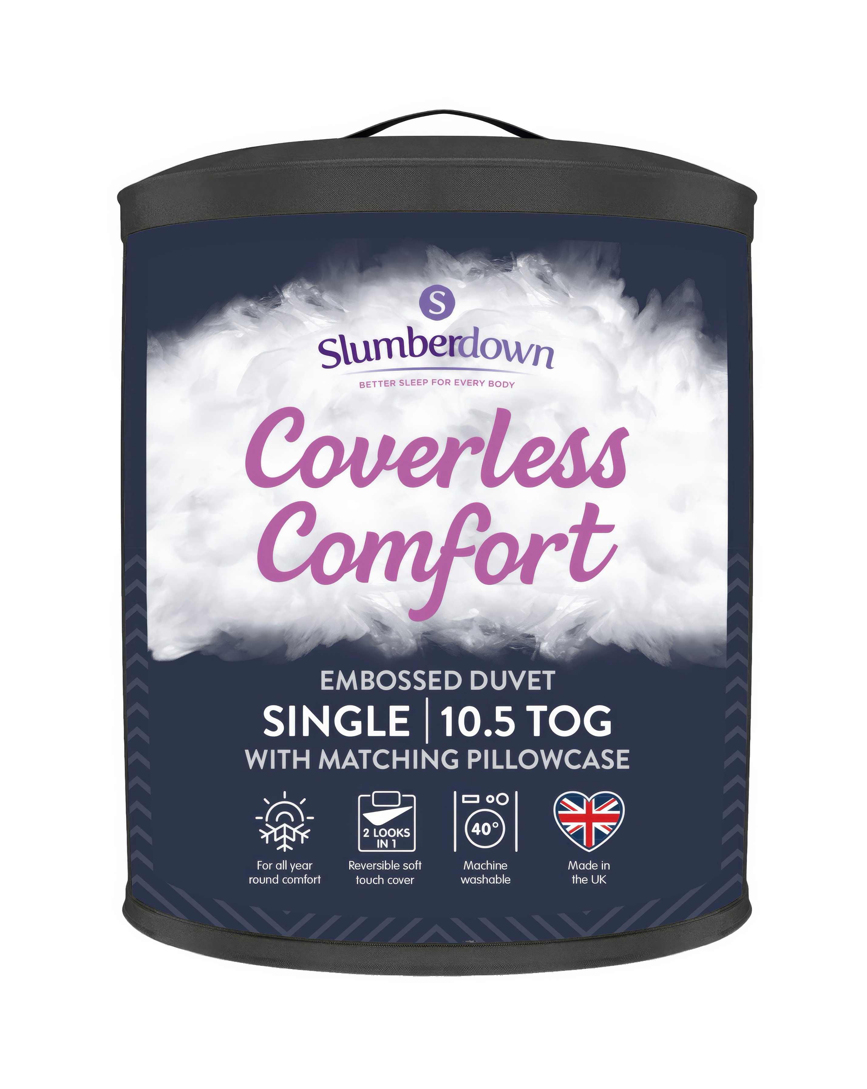 Slumberdown Herringbone 10.5 Tog Duvet